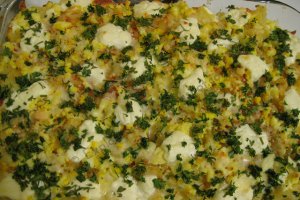Cartofi frantuzesti (Cartofi gratinati)