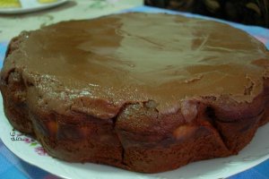 Cheesecake cu ciocolata si cafea