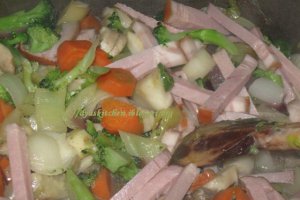 Clatite umplute cu legume
