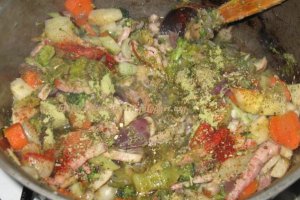 Clatite umplute cu legume
