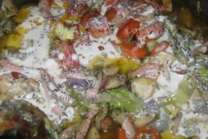 Clatite umplute cu legume