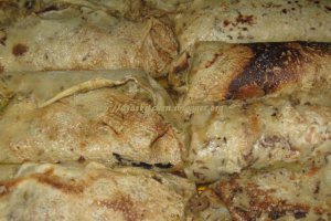 Clatite umplute cu legume