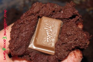 Biscuiti de cacao cu ciocolata