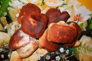 Gogosi cu budinca de ciocolata
