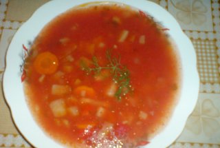 Supa de rosii