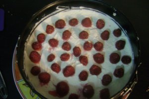 Cheesecake cu zmeura