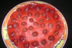 Cheesecake cu zmeura