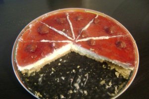 Cheesecake cu zmeura