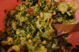 Salata de cruditati cu ton