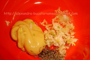 Cotlet de porc in mustar