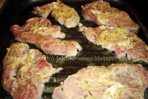 Cotlet de porc in mustar