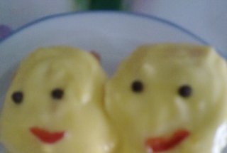 Oua umplute cu pate de peste si maioneza