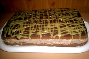 Prajitura cu ganache de ciocolata