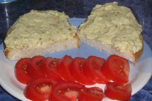 Salata de vinete cu putina maioneza