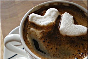 Marshmallow coffee