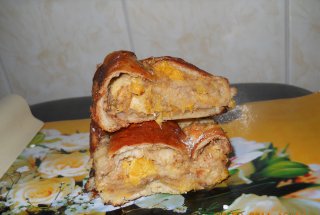 Rulada cu portocale