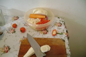 Ciorbita de vitel si oase de purcel