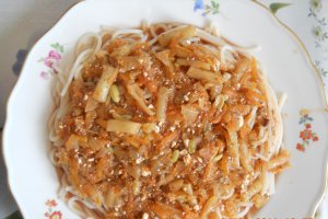 Spaghete cu legume