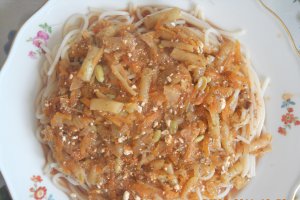 Spaghete cu legume
