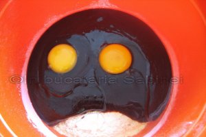 Negresa cu crema de branza