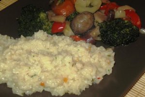 Orez aromat cu legume