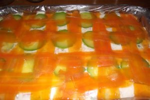 Terina de legume cu branza