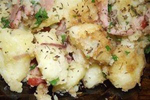 Cotlet de porc cu cartofi taranesti
