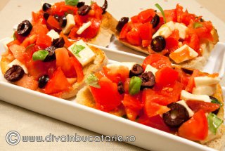 Bruschete caprese