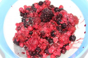 Cheese cake cu fructe de padure