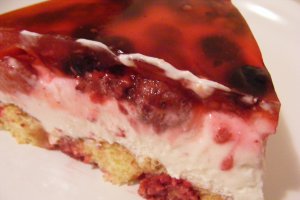 Cheese cake cu fructe de padure