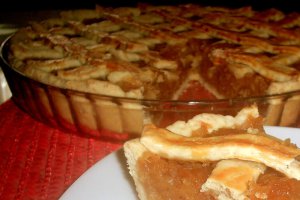 Tarta cu mere cu aluat crocant