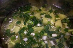 Ghiveci de legume cu masline si branza topita