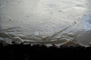 Tarta cu ciocolata,branza si caramel