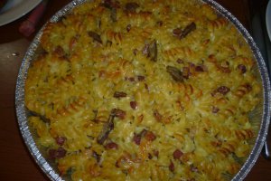 Budinca de paste sarate la cuptor