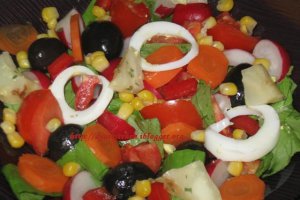Salata asezonata de primavara