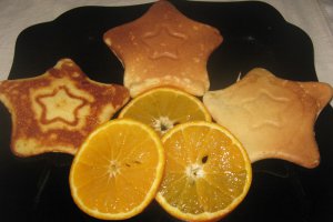 Stelele de dimineata (pancake cu banane)