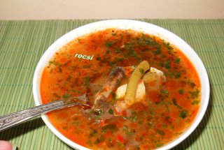 Ciorba de legume cu ghebe