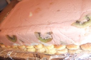 Tort diplomat din budinca si fructe