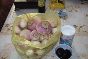 Micul dejun arab-5.Ridichi albe murate