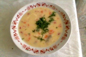 Ciorba de pui a la grec(dupa reteta Sylviei)