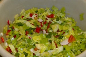 Salata cu leurda