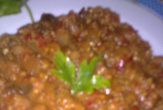 Zacusca de vinete si ciuperci