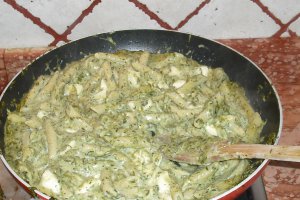 Penne cu broccoli la cuptor
