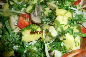 Salata cu patrunjel