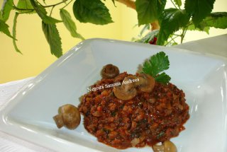 Tocanita de ciuperci champignon