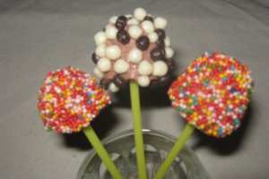 Lollipops a la Aziz(inghetata de ciocolata)