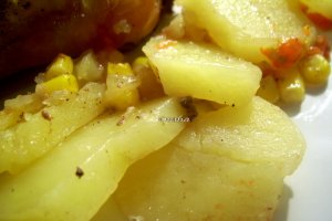 Coronita de legume cu pui