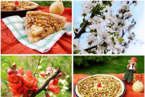 Tarta de pere cu fistic