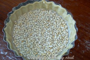 Quiche cu leurda si branza de burduf