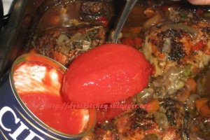 Pulpe aromate in sos de rosii